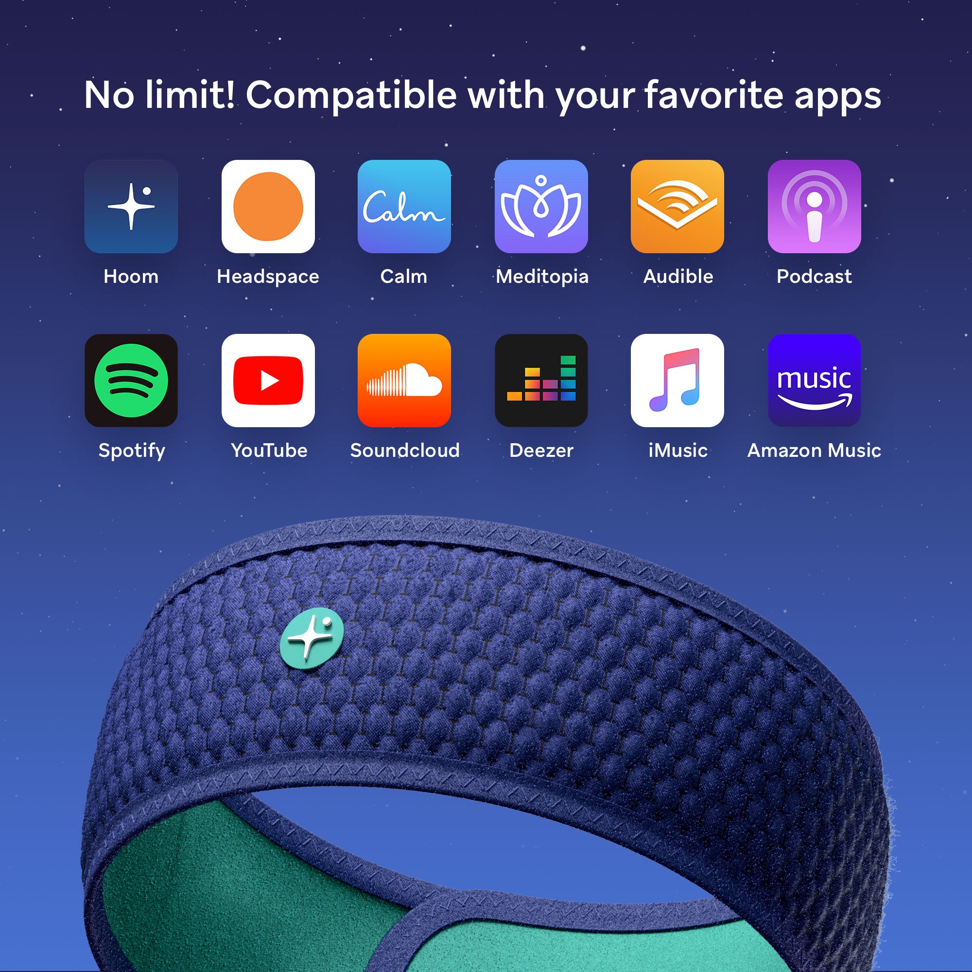 HoomBand  Bluetooth Headband for Sleep – Livlab